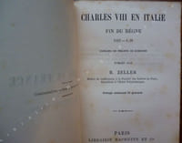 Charles VIII en Italie- Fin du rêgre (1492-1498)