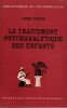 Le traitement psychanalytique des Enfants.. Freud Anna