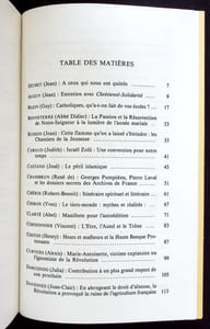 Les chantiers de la jeunesse - Pierre Laval - L'autoédition -La haute banque protestante - Marie Antoinette - Paul Déroulède - Donoso Cortès - Gabriele D'Annunzio - Le 15 Mai 1958 - Edgar Poe - Pierre Antoine Cousteau - Loigny - La Bataille de Vouillé - Ernest Hello - Le cardinal Pie...
