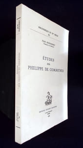Études Sur Philippe de Commynes.