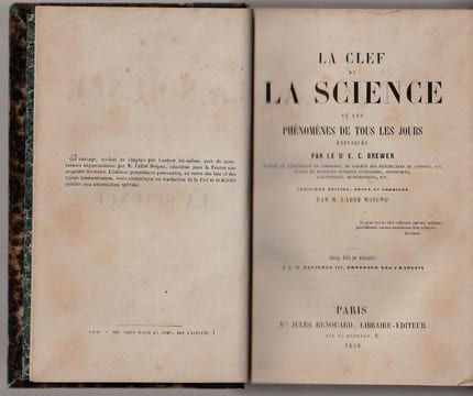 La clef de la science ou les phénomènes de tous les jours. Brewer E.C