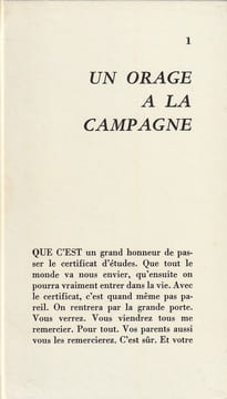 Un orage à la Campagne. Joliet Joseph