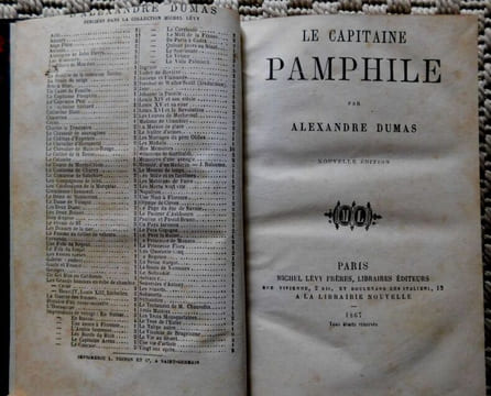 Le Capitaine Pamphile. Dumas