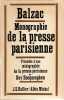  Minigraphie de la presse Parisienne ..  Hoquenghem (Guy)