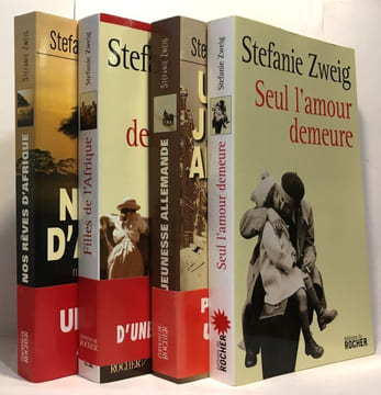 Filles de l'Afrique + Une Jeunesse allemande + Seul l'amour demeure + Nos rêves d'afrique --- 4 volumes. Argelès Jean-Marie Trévoux Guy Zweig Stefanie