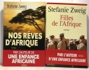 Filles de l'Afrique + Une Jeunesse allemande + Seul l'amour demeure + Nos rêves d'afrique --- 4 volumes. Argelès Jean-Marie Trévoux Guy Zweig Stefanie