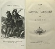 Vies des Saintes illustres. abbé E. C