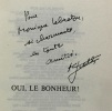 Oui le bonheur. Guth Paul