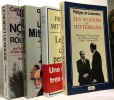Le coup d'état permanent + Les 180 jours de Mitterand + Les sept Mitterrand + Le noir et le rouge. De Commines Philippe François Mitterand Nay ...