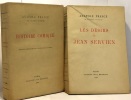 Histoire comique + Les désirs de Jean Servien --- 2 livres. Anatole France