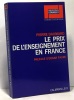 Le prix de l'enseignement en France - préface d'Edgar Faure. Daumard Pierre