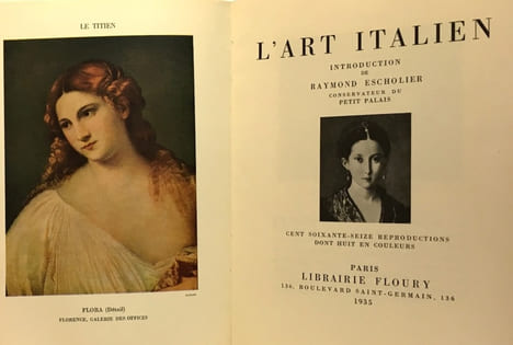L'art Italien - introduction de Raymond Escholier conservateur du Petit Palais - 176 reproductions dont 8 en couleurs. Escholier (introduction)