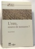 L'eau source de menaces. Mikaïl Barah