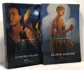 Le Mystère d'Éleusis + La piste gauloise --- Titus Flainius --- 2 livres. Chevalier Nahmias Jean-François