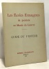 Les &eacute;coles &eacute;trang&egrave;res de peinture au mus&eacute;e du Louvre - guide du visiteur. Collectif