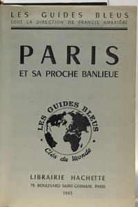 Paris et sa proche banlieue