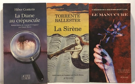10 romans Actes Sud - Zamour et autres nouvelles La diane au crépuscule La sirène e Manucure L'esprit des eaux Morts en mer Chien Numéro six La diane ...
