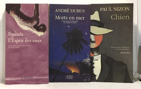 10 romans Actes Sud - Zamour et autres nouvelles La diane au crépuscule La sirène e Manucure L'esprit des eaux Morts en mer Chien Numéro six La diane ...