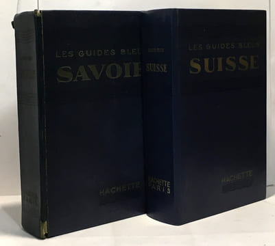 Cévennes Languedoc + Auvergne et Centre ---- 2 livres les guides bleus. Ambrière (ss La Direction)
