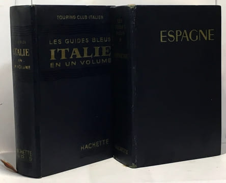 Corse + Auvergne et Centre ---- 2 livres les guides bleus. Ambrière (ss La Direction)