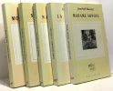 6 romans: Mon Malagar + Spaghetti! + La ceinture + Naissances + Madame Arnoul. Sinzelle Lucienne Cortanze  Péju  Abodehman  Pancrazi
