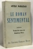 Le roman sentimental - traduit par Madeleine Pérus. Panova