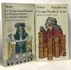 Le Bourgeois Gentilhomme + Amphitryon. George Dandin. L'avare --- 2 livres. Molière  Couton Georges