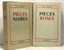 Pièces noires + Pièces roses --- 2 livres. Anouilh Jean