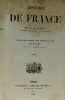 Histoire de France - continué depuis 1789 jusqu'en 1830 par M. Magin - tome premier et second. Burette M. TH