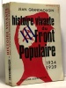 Histoire vivante du front populaire 1934-1939. Grandmougin Jean
