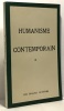 Humanbisme contemporain III - publication périodique des jeunes de l'association Guillaume Budé. Collectif