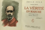 La vérité en marche - l'affaire Dreyfus - gravures sur bois en couleurs de Gérard Angiolini. Zola Emile