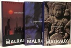 La voie royale + La condition humaine + Les conquérants --- 3 livres. Malraux André