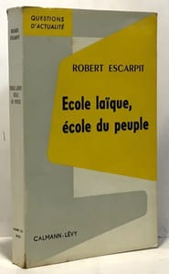 École laïque école du peuple - Questions d'actualité