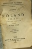 Roland Furieux - poëme héroique - bibliothèque nationale - tome un  deux  trois  quatre  cinq et six (n°191-192-193-194-195-196). Arioste