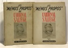 Les menus propos du cardinal Saliège - livret II: Le français + livret VI: l'équipe paroissiale --- 2 volumes. Cardinal Saliège