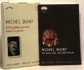 Coffret 2 titres Michel Quint : Effroyables jardins - Aimer à peine + Et mon mal est délicieux --- 3 livres. Quint Michel