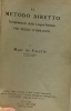 Il metodo diretto insegnamento della lingua italian per mezzo d'immagini. De Valette Marfc