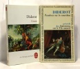 Paradoxe sur le comédien précédé des entretiens sur le fils naturel + Contes --- 2 livres. Diderot
