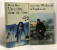 Un animal doué de raison + Week-end à Zuydcoote --- 2 livres. Merle Robert Diderot