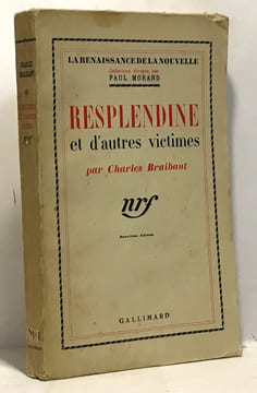 Resplendine et d'autres victimes - la renaissance de la nouvelle. Braibant Charles