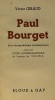 Paul Bourget - essai de psychologie contemporaine - avec envoi de l'auteur. Giraud Victor