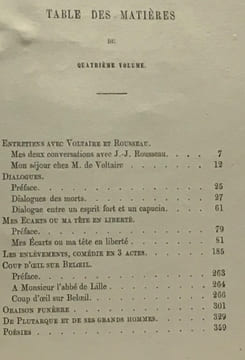 Oeuvres du Prince de Ligne précédées d'une introduction par Albert Lacroix --- tome deux trois et quatre. Prince De Ligne