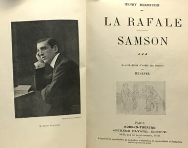 La Griffe Le marché + La Rafale Samson + Après moi Le bercail ---- 6 pièces de théâtres compilées en un volume
