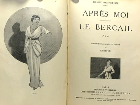 La Griffe Le marché + La Rafale Samson + Après moi Le bercail ---- 6 pièces de théâtres compilées en un volume. Bernstein Henry