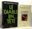 Le Diable En tête + La pureté dangereuse --- 2 livres. Lévy Bernard-Henri