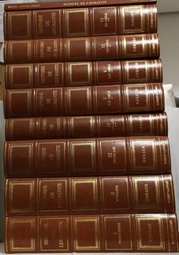 Histoire du développement culturel et scientifique de l'humanité 8 volumes tome un à six + index général (tome IV/1 manquant). Collectif Bouet Jacques ...