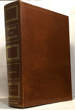 Histoire du développement culturel et scientifique de l'humanité 8 volumes tome un à six + index général (tome IV/1 manquant). Collectif Bouet Jacques ...