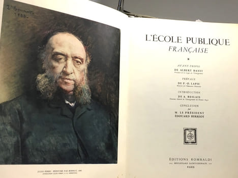 L'école publique française: De l'école de Jadis à l'école d'aujourd'hui + La vie de l'école (tome un et deux) - avant propos de Albert Bayet préface ...