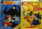 Le Journal de Mickey du n°1534 au n°1543 années 1981-82 10 numéros consécutifs. Collectif